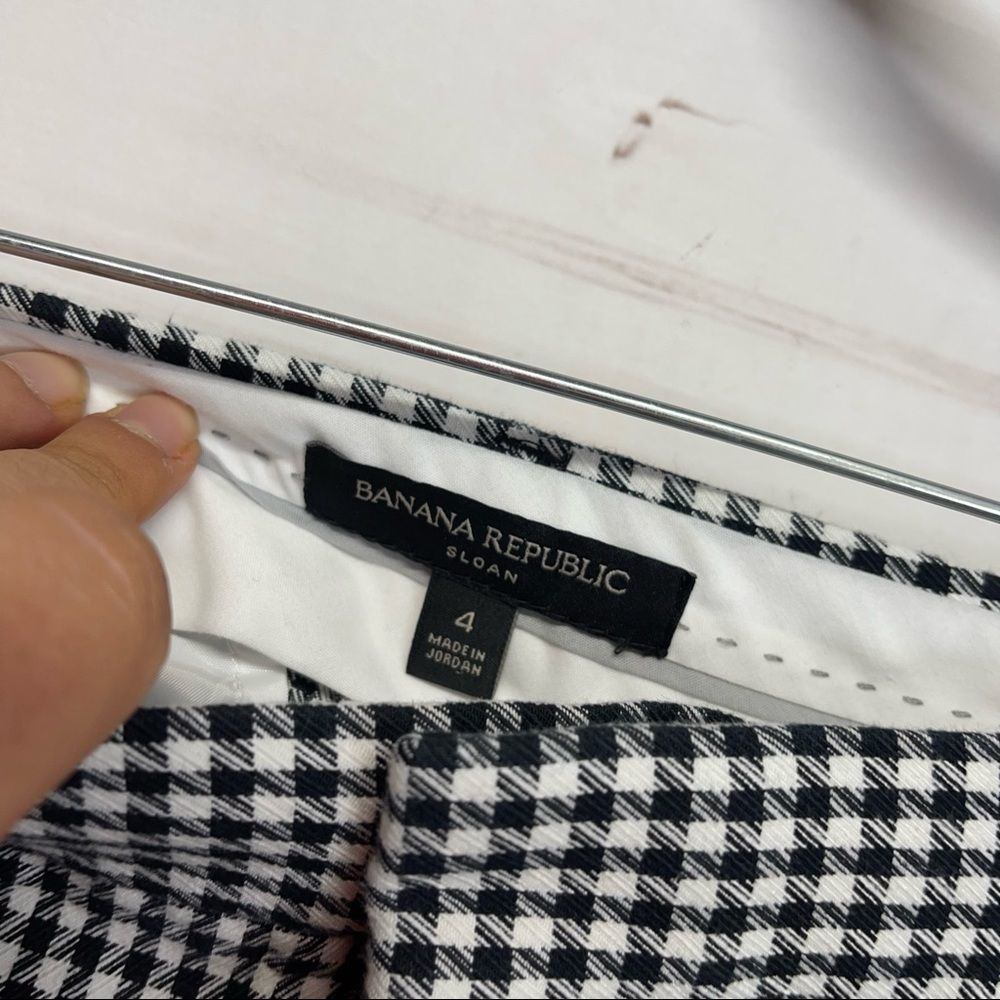 Banana Republic Houndstooth Ankle Pants - Picture 3 of 7